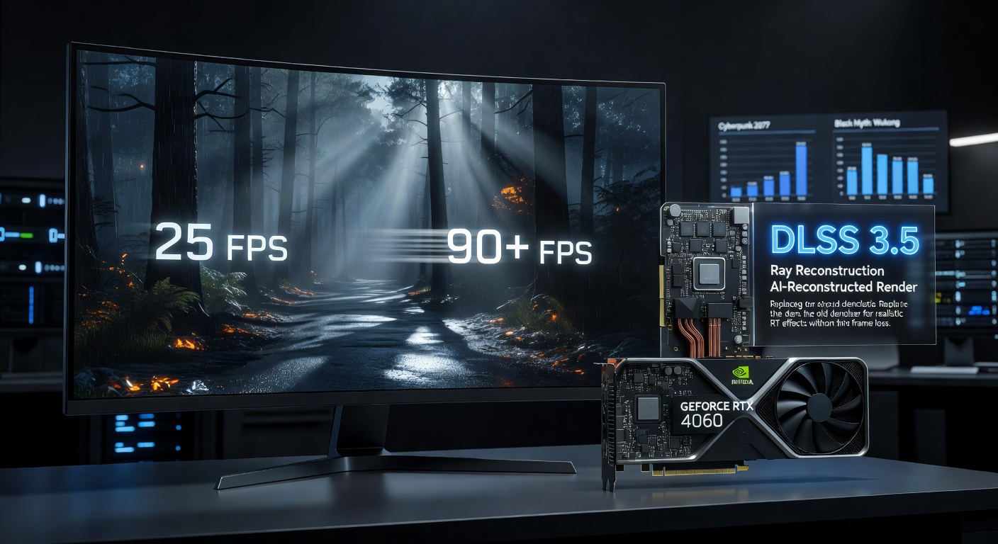 Видеокарта GeForce RTX и DLSS 3.5: что даёт технология в реальных играх — практический разбор с тестами в актуальных играх
