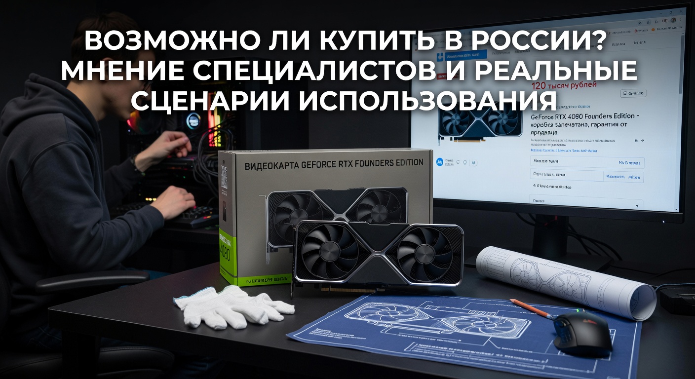 Видеокарта GeForce RTX Founders Edition: возможно ли купить в России — мнение специалистов и реальные сценарии использования
