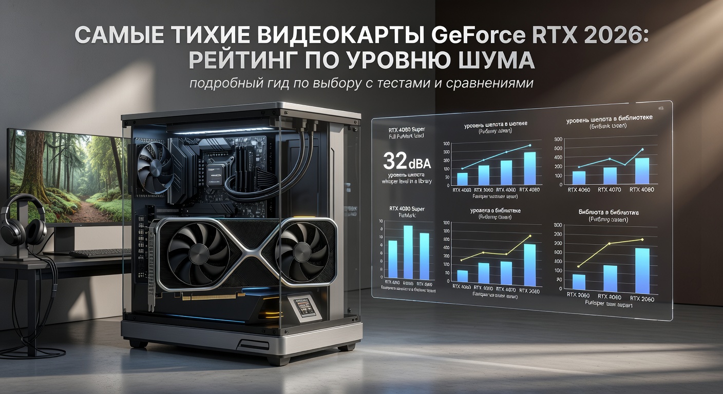 Самые тихие видеокарты GeForce RTX 2026: рейтинг по уровню шума: подробный гид по выбору с тестами и сравнениями