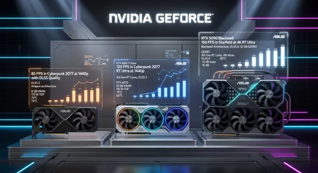 Видеокарта GeForce RTX в 2026: разбираем актуальные линейки 30, 40 и 50 серий — практические тесты и реальный опыт пользователей